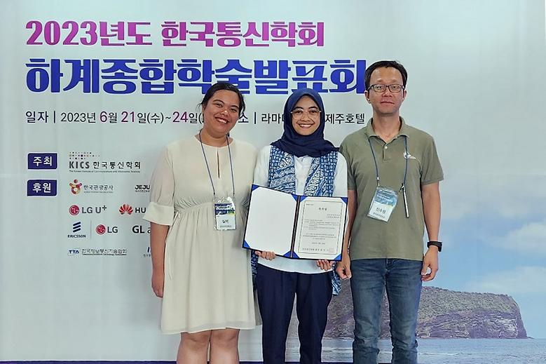 IT융복합공학과 대학원생 2명, 한국통신학회 ‘해동우수논문상’ 수상﻿